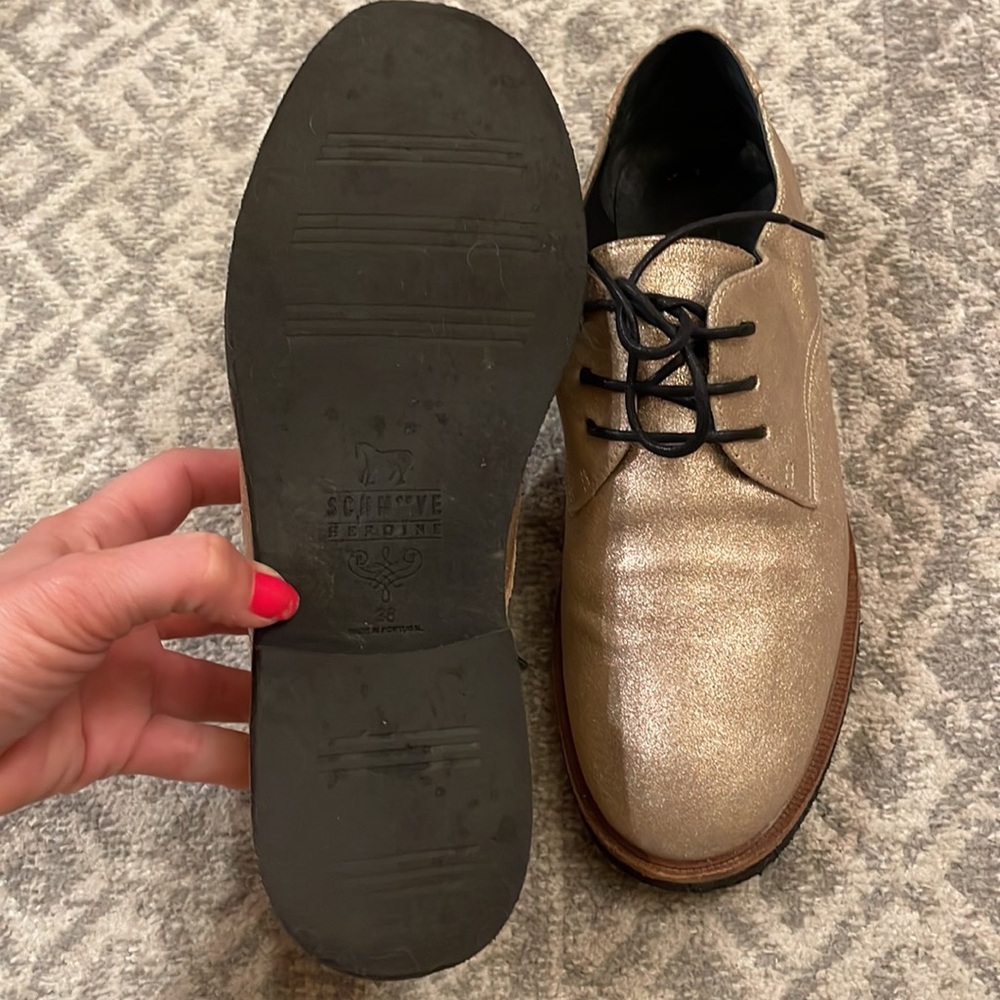 Beautiful leather shoes